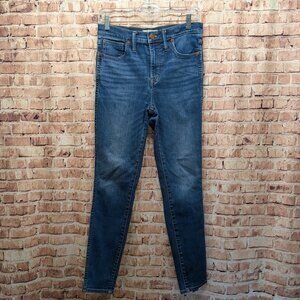 Madewell Jeans 10" High Rise Skinny Size 28